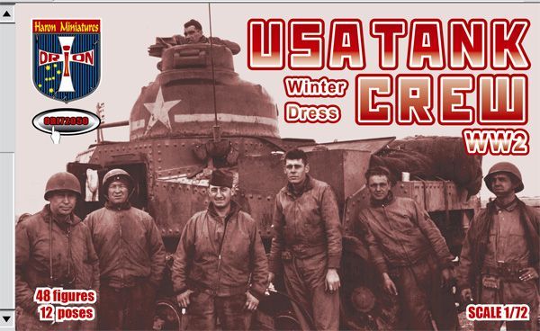 USA tank crew winter dress