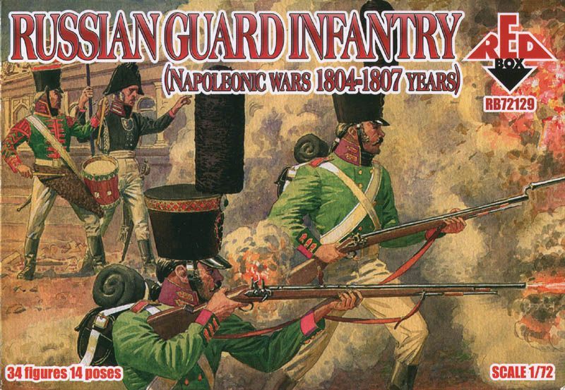 Russian Guard infantry 1804-07