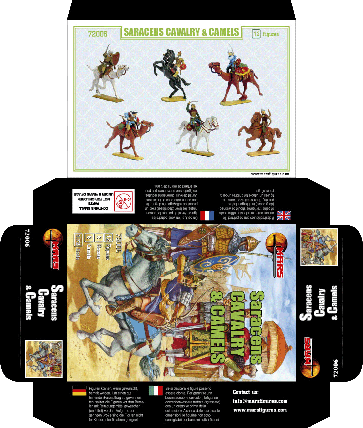 Saracen cavalry + Camels