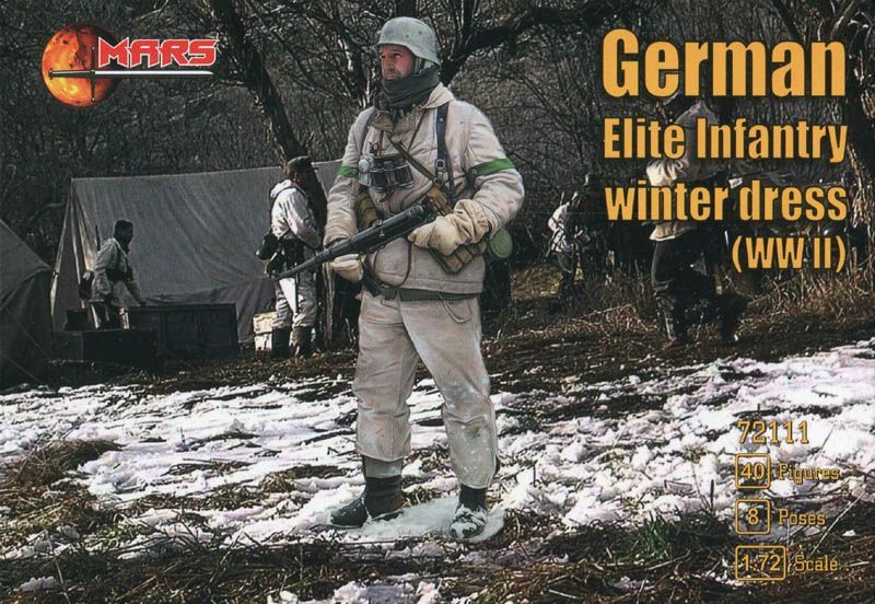 German Elite Infantry winter