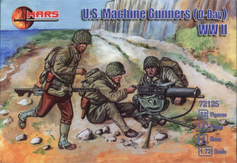US infantry with mg
