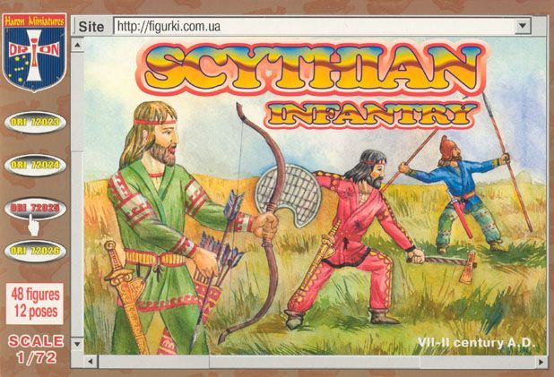 Scythian infantry