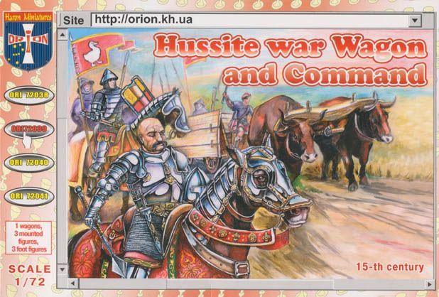 Hussite war wagon + command