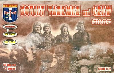Soviet  tankmen 1939-42