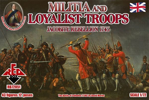 Jacobite Reb. Militia + loyalists