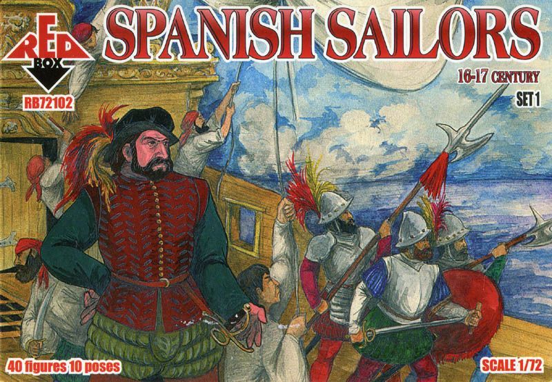 Spanish naval artillery 16C set 1