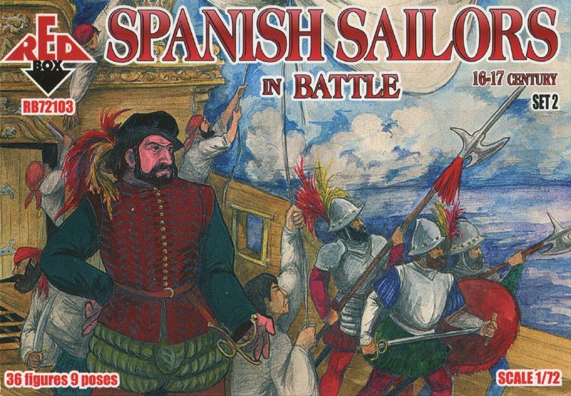 Spanish naval artillery 16C set 2