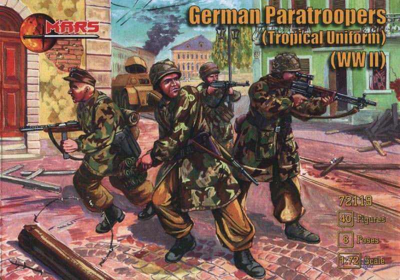 German Fallschirmjaeger tropical