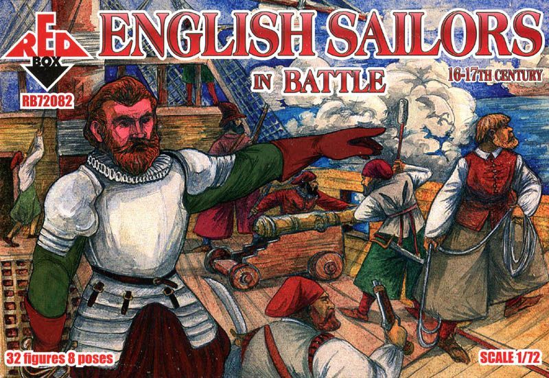 English sailors in battle 16C