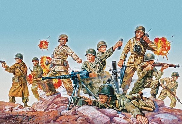 US infantry 1:76