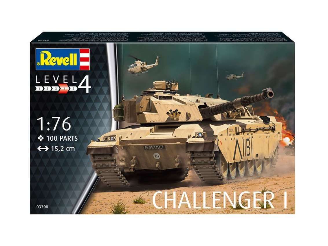 Challenger I tank 1:76