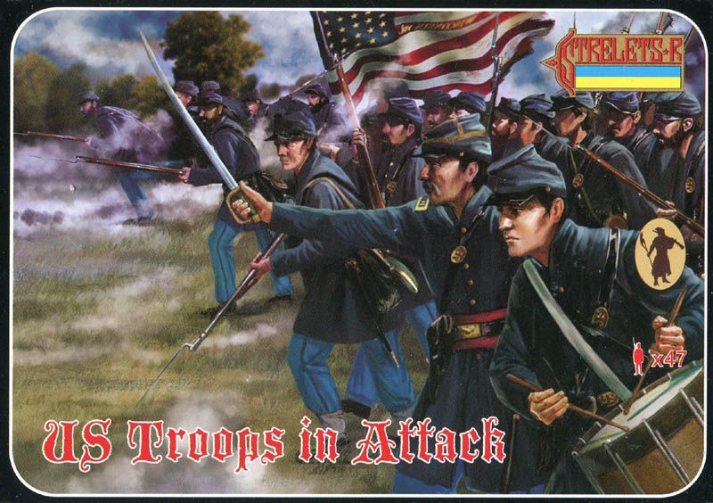 Union infantry in attack