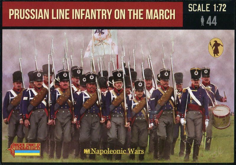 Prussian line inf on the march