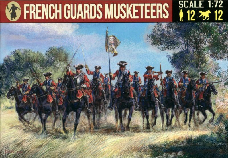 French musketiers of the Guard