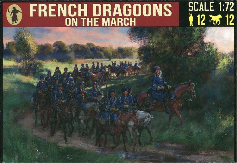 French Dragoons on the March
