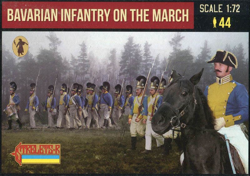 Bavarian infantry on the march