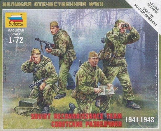 Soviet Recce team
