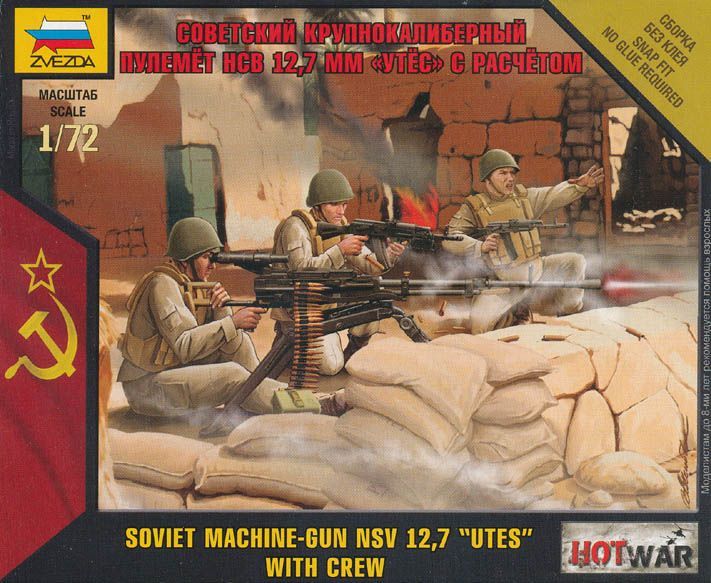 Soviet MG team 12,7 Utes