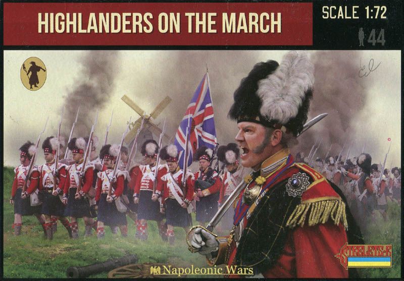 Highlander infantry on the March