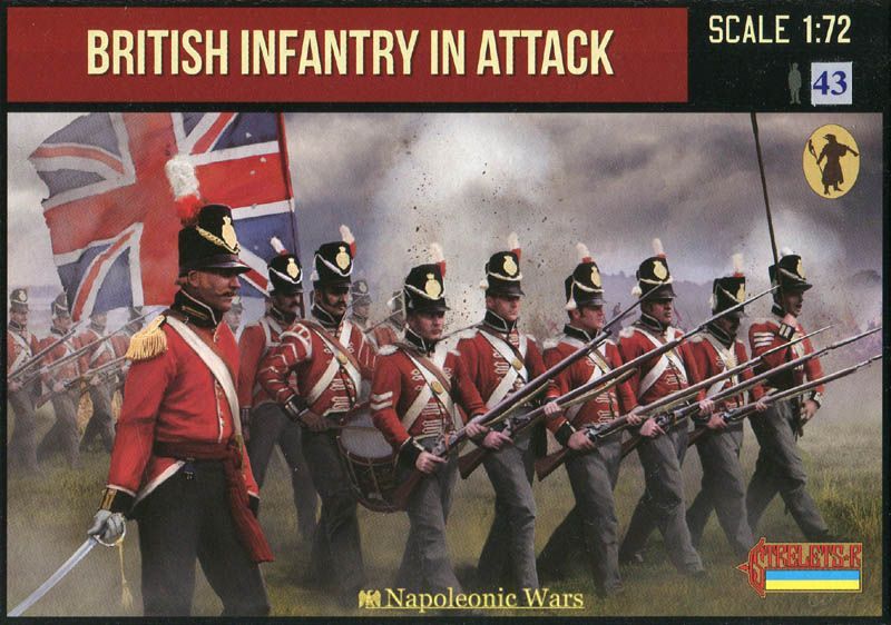 British infantry in attack