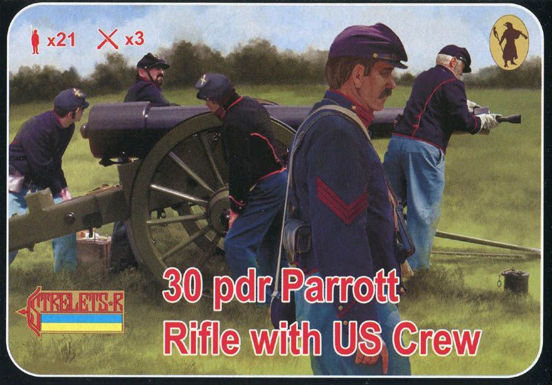 30pnd Parrot rifle with US crew
