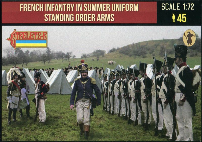 French infantry summer order arms