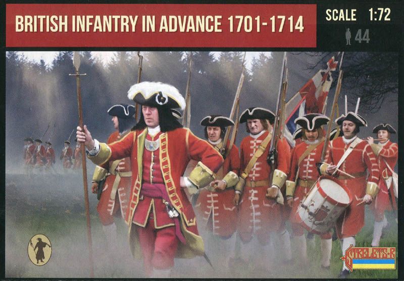 British infantry in advance