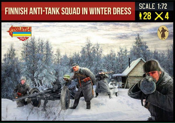 Finnish antitank squad winter