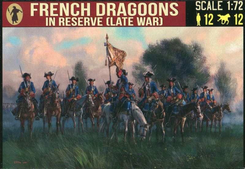 French Late War Dragoons in res.