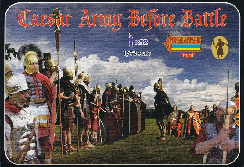 Caesar army before battle
