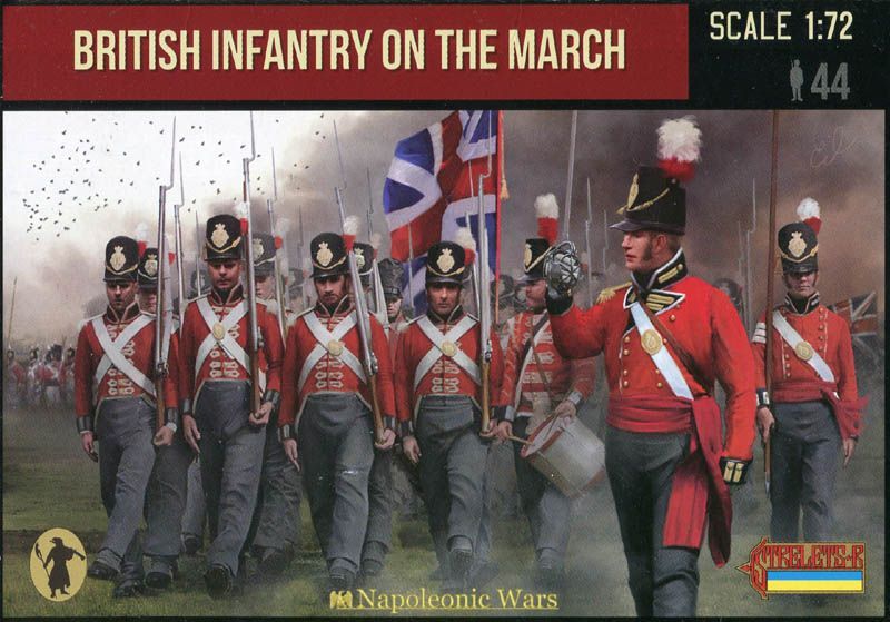 British infantry on the March