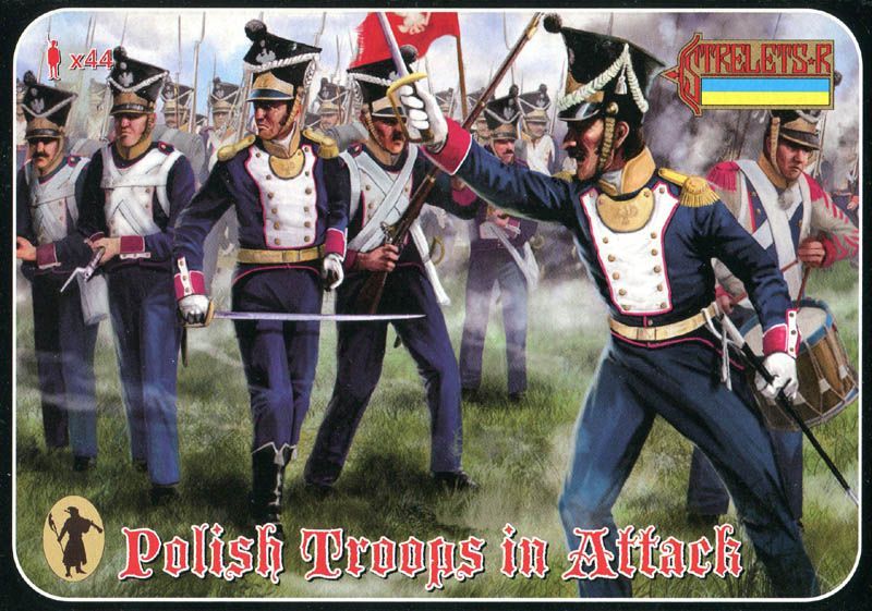 Polish troops in attack