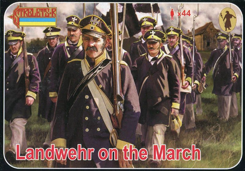 Prussian Landwehr on the March