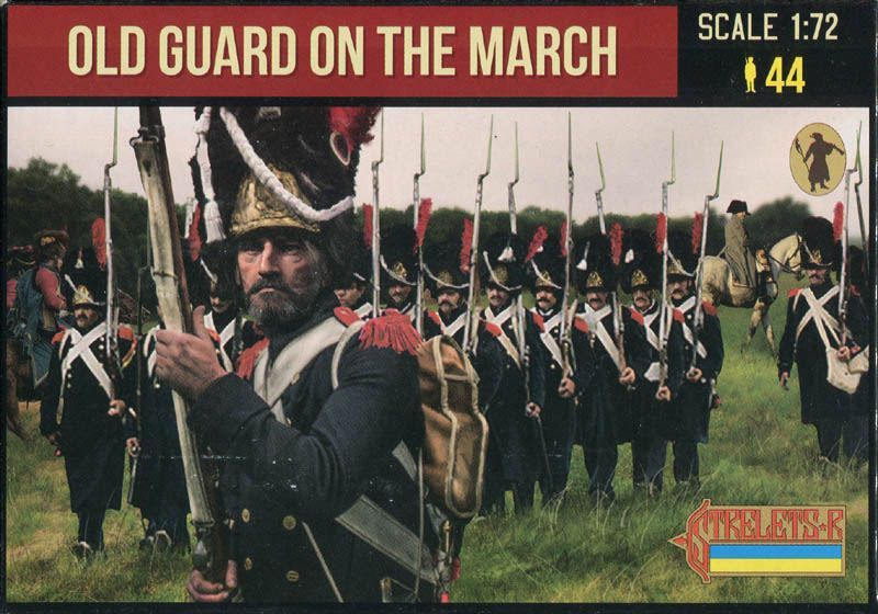 French Old Guard on the march