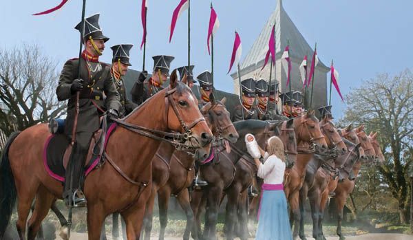 Prussian uhlans