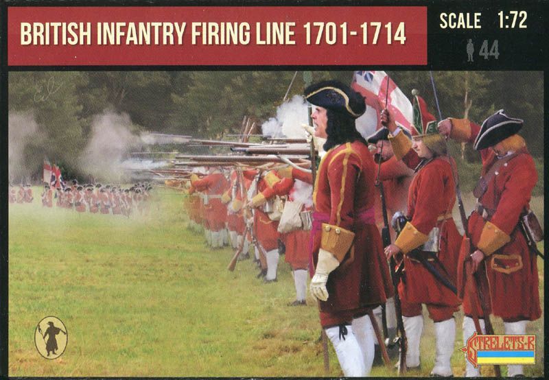 British infantry firing