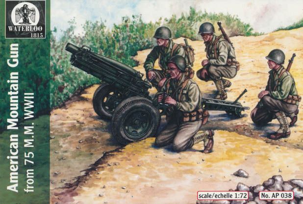 US Mountaintroops with gun