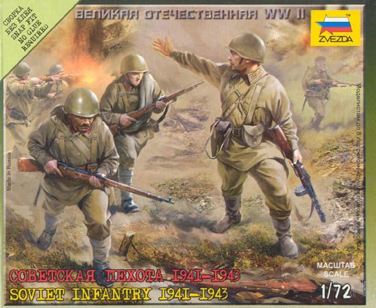 Soviet infantry 1941-43