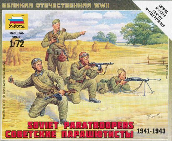 Soviet paratroopers