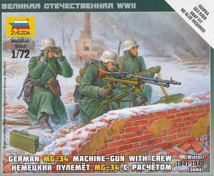 German MG+ crew winter