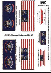 Michigan regiments vlaggen