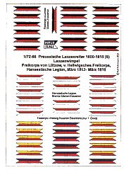 Pruisische lansier wimpels (6)