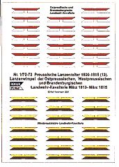 Pruisische lansier wimpels (13)
