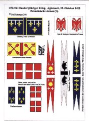 Franse Leger (1) Agincourt 1415