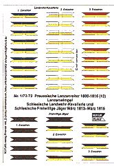 Pruisische lansier wimpels (12)