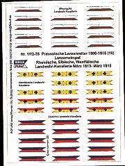 Pruisische lansier wimpels (15)