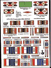 Franse Vlaggen/Vaandels 1804-1814 (3)