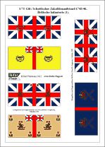 Jacobieten / Britse infanterie (1) 1745-46
