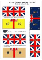 Britse infanterie (2) 1754-60
