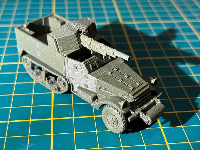 M3 halftrack + 75mm gun